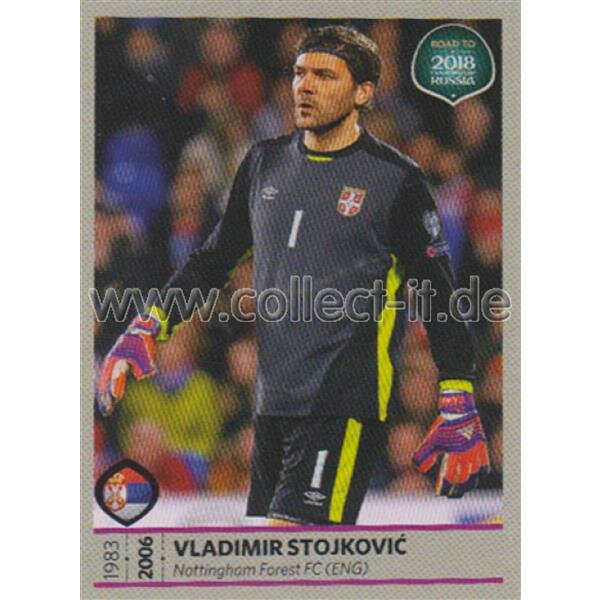 Road to WM 2018 Russia - Sticker 193 - Vladimir Stojkovic