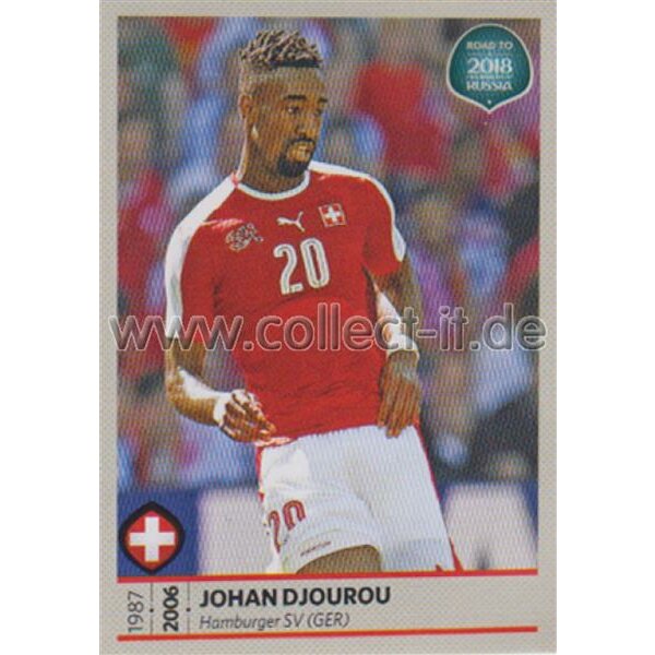 Road to WM 2018 Russia - Sticker 212 - Johan Djourou