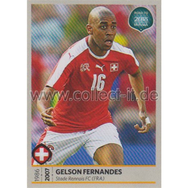 Road to WM 2018 Russia - Sticker 216 - Gelson Fernandes