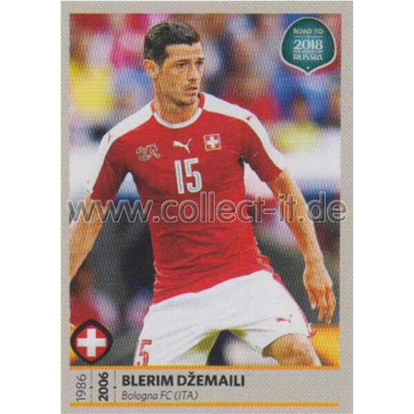 Road to WM 2018 Russia - Sticker 219 - Blerim Dzemaili