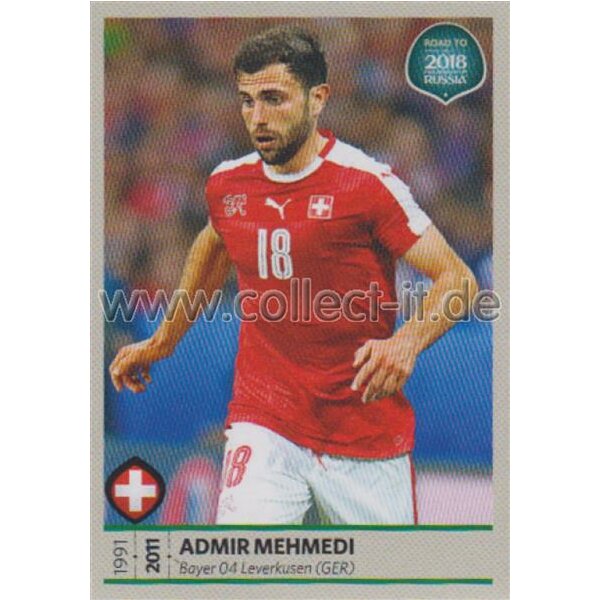 Road to WM 2018 Russia - Sticker 222 - Admir Mehmedi