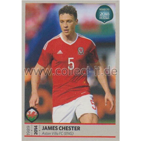 Road to WM 2018 Russia - Sticker 259 - James Chester