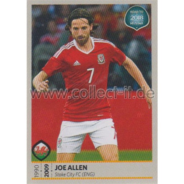 Road to WM 2018 Russia - Sticker 265 - Joe Allen