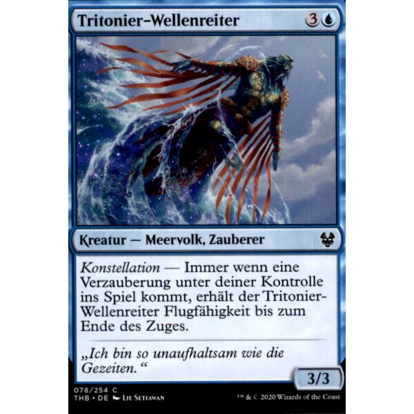 THB-078 - Tritonier-Wellenreiter