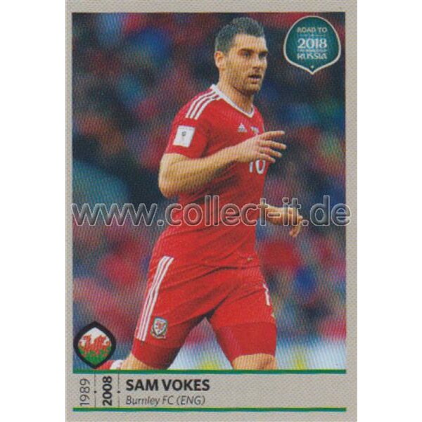 Road to WM 2018 Russia - Sticker 272 - Sam Vokes