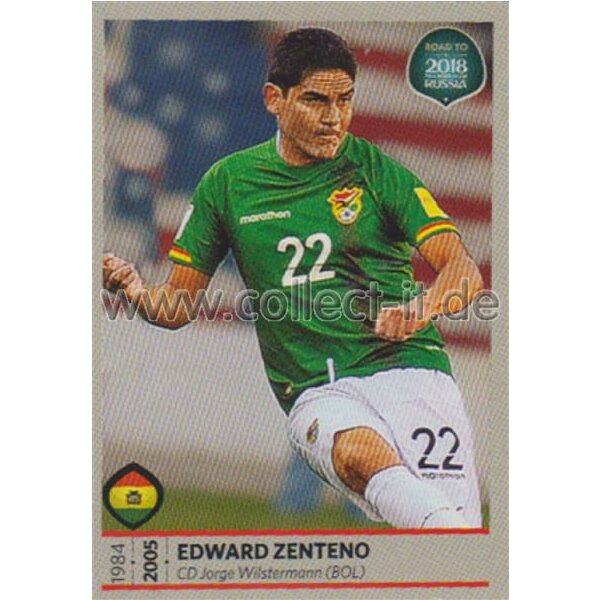 Road to WM 2018 Russia - Sticker 292 - Edward Zenteno