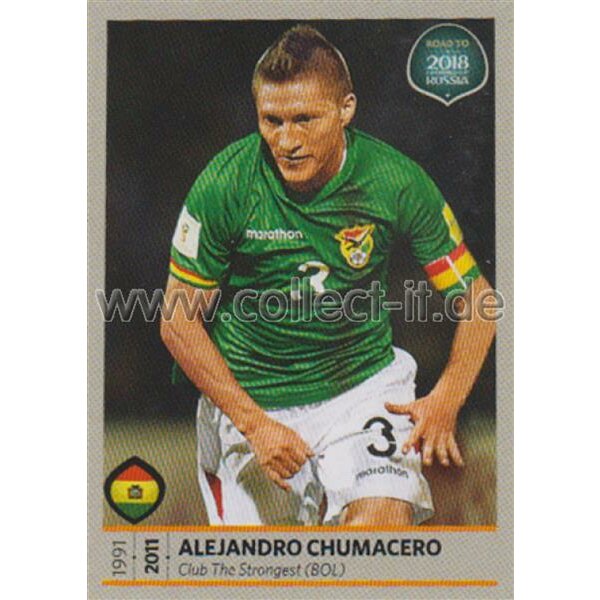 Road to WM 2018 Russia - Sticker 299 - Alejandro Chumacero