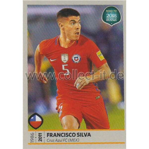 Road to WM 2018 Russia - Sticker 326 - Francisco Silva