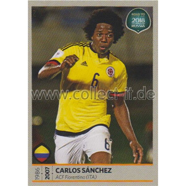 Road to WM 2018 Russia - Sticker 345 - Carlos Sanchez