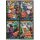 LEGO Ninjago - Serie 5 Trading Cards - 4 verschiedene limitierte Karten (LE24-LE27)