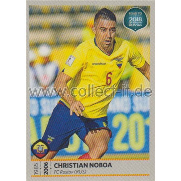 Road to WM 2018 Russia - Sticker 360 - Christian Noboa