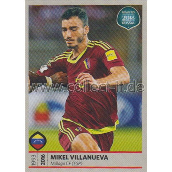 Road to WM 2018 Russia - Sticker 406 - Mikel Villanueva