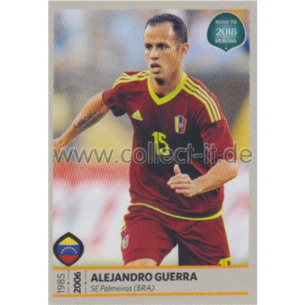 Road to WM 2018 Russia - Sticker 411 - Alejandro Guerra