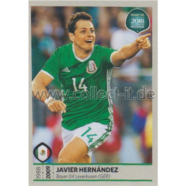 Road to WM 2018 Russia - Sticker 432 - Javier Hernandez