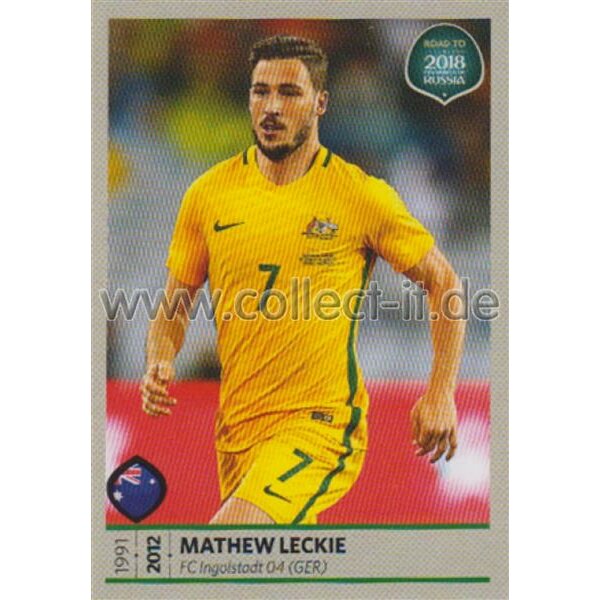 Road to WM 2018 Russia - Sticker 446 - Mathew Leckie