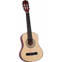 Boogie Bee Holzgitarre mit 6 Saiten, 75 cm