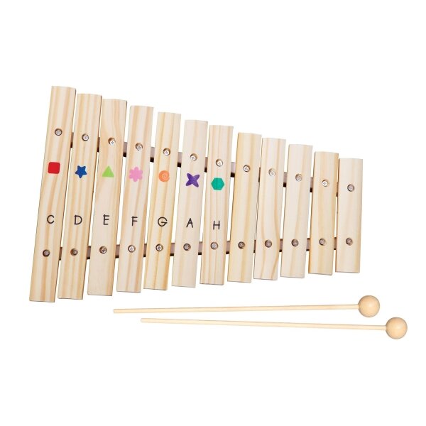 Boogie Bee Holz Xylophon mit 12 Noten