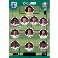 135 - England - Line Up - 2020