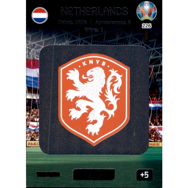 226 - Niederlande - Team Logo - 2020