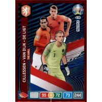 438 - Cillessen / van Dijk / de Ligt - The Wall - 2020