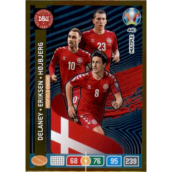 440 - Delaney  / Eriksen  / Hojbjerg - Midfield Engine - 2020