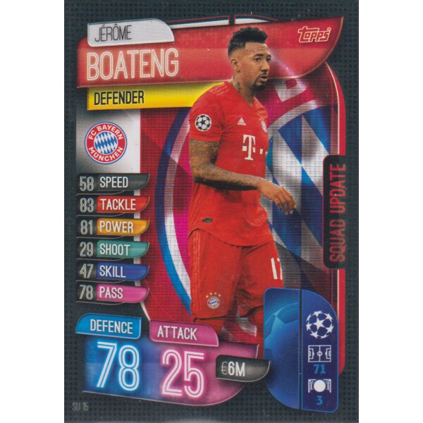 SU15 - Jerome Boateng - Squad Update - 2019/2020