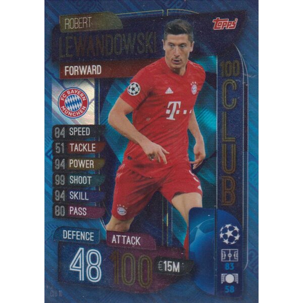 CLU10 - Robert Lewandowski - Club 100 - 2019/2020