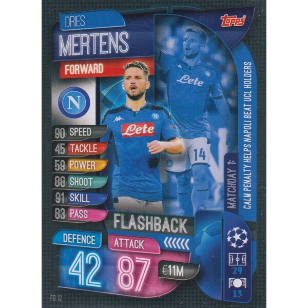 FB12 - Dries Mertens - Flashback - 2019/2020