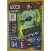 SO2 - Alisson Becker - Shutout Superstar - 2019/2020