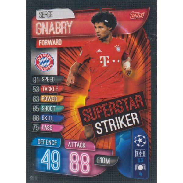 SS9 - Serge Gnabry - Super Striker - 2019/2020