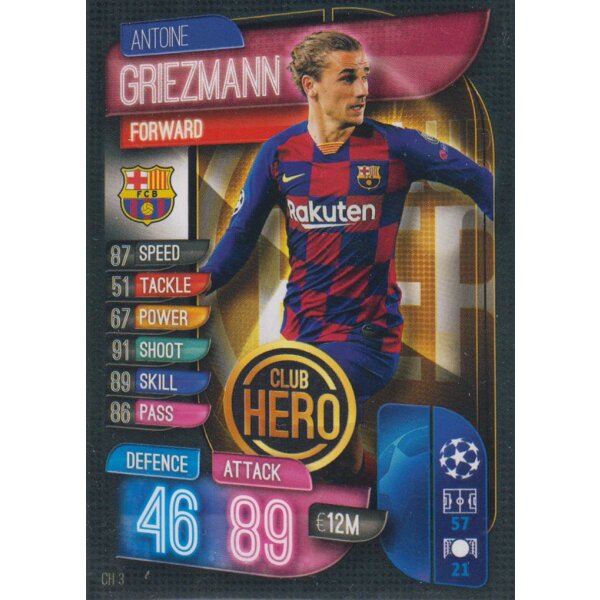 CH3 - Antoine Griezmann - Club Hero - 2019/2020