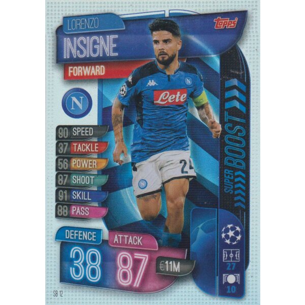 SB12 - Lorenzo Insigne - Super Boost Strikers - 2019/2020