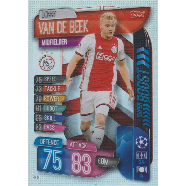 SB16 - Donny van de Beek - Super Boost Strikers - 2019/2020