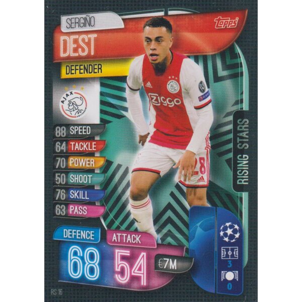 RS16 - Sergino Dest - Rising Star - 2019/2020