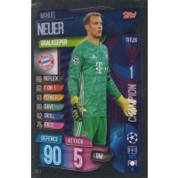 CC1 - Manuel Neuer - Champion - 2019/2020