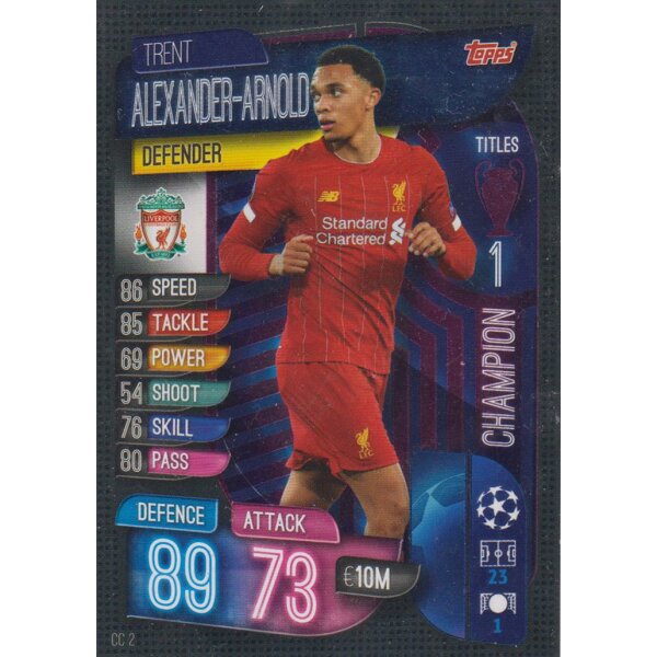 CC2 - Trent Alexander-Arnold - Champion - 2019/2020