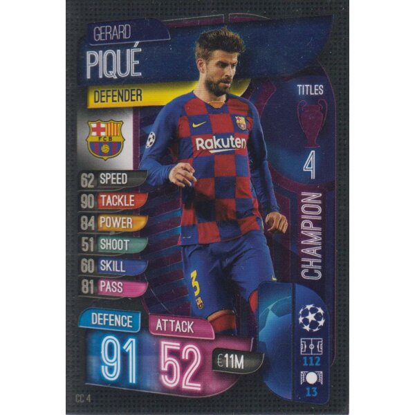 CC4 - Gerard Pique - Champion - 2019/2020