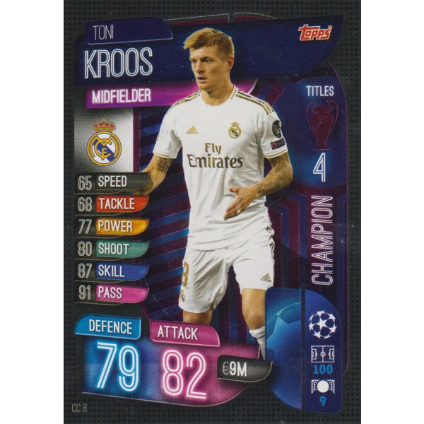 CC8 - Toni Kroos - Champion - 2019/2020