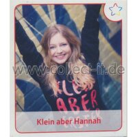 Sticker 53 - Panini - Webstars 2017 - Klein aber Hannah