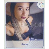 Sticker 96 - Panini - Webstars 2017 - Anne