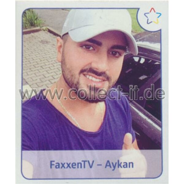 Sticker 111 - Panini - Webstars 2017 - FaxxenTV - Aykan