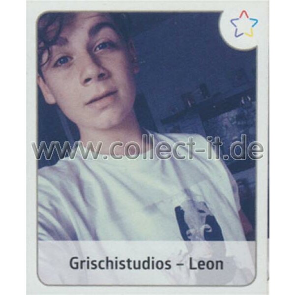 Sticker 132 - Panini - Webstars 2017 - Grischistudios -Leon