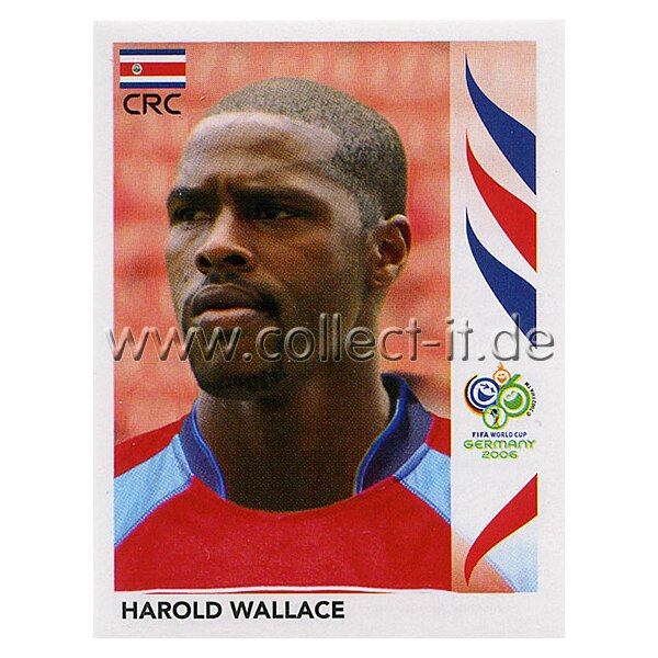 WM 2006 - 044 - Harold Wallace [Costa Rica] - Spielereinzelporträt