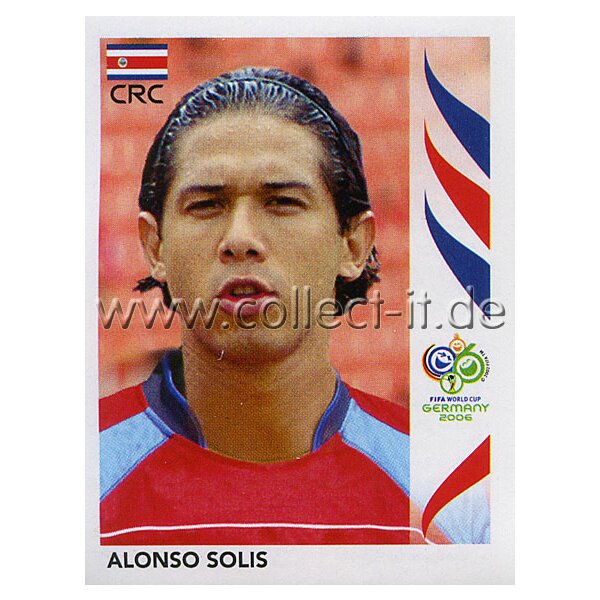 WM 2006 - 049 - Alonso Solis [Costa Rica] - Spielereinzelporträt