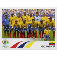 WM 2006 - 074 - Ecuador - Mannschaftsbild