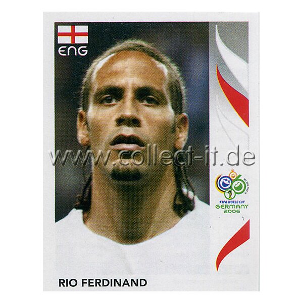 WM 2006 - 099 - Rio Ferdinand [England] - Spielereinzelporträt