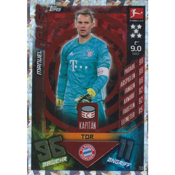 753 - Manuel Neuer - Kapitän - 2019/2020