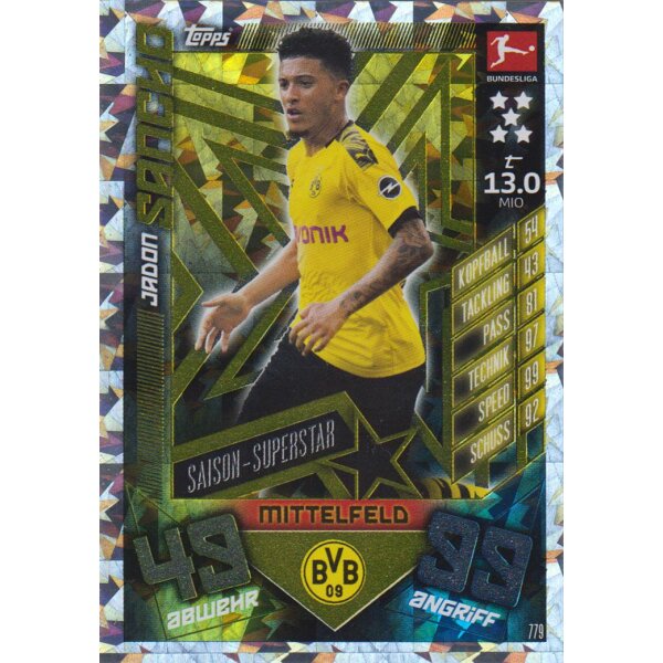 779 - Sancho - Saison-Superstar - 2019/2020