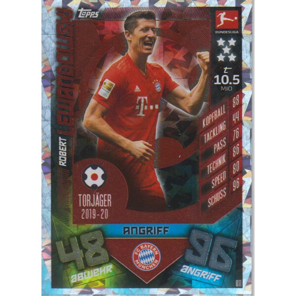 811 - Robert Lewandowski - Torjäger 2019-20 - 2019/2020