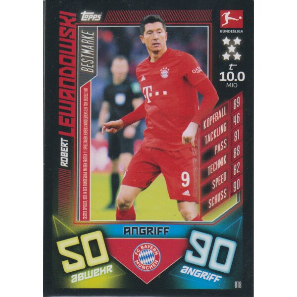 818 - Robert Lewandowski - Bestmarke - 2019/2020